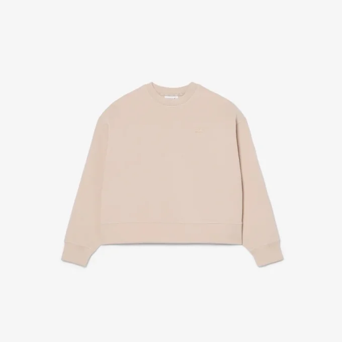 Oversized double-face jersey sweatshirt