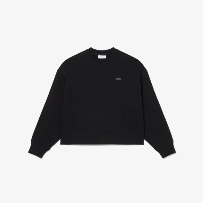 Oversized double-face jersey sweatshirt