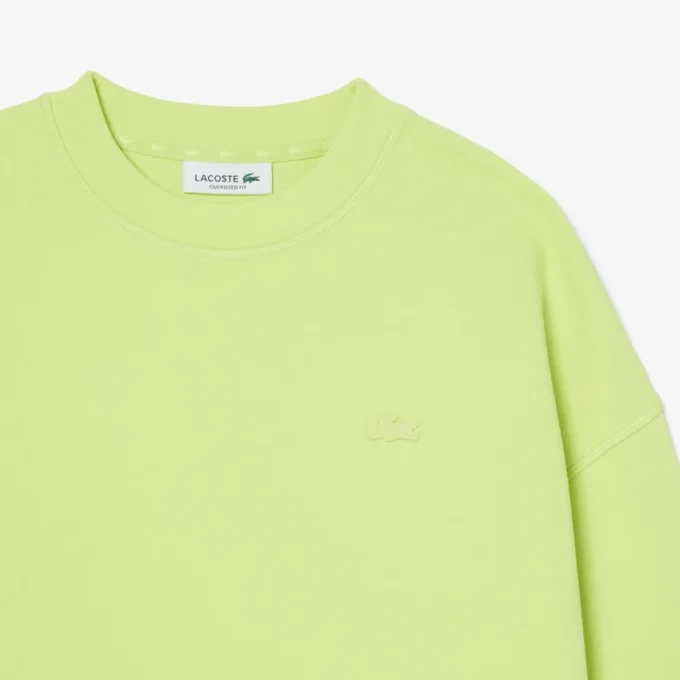 Oversized double-face jersey sweatshirt