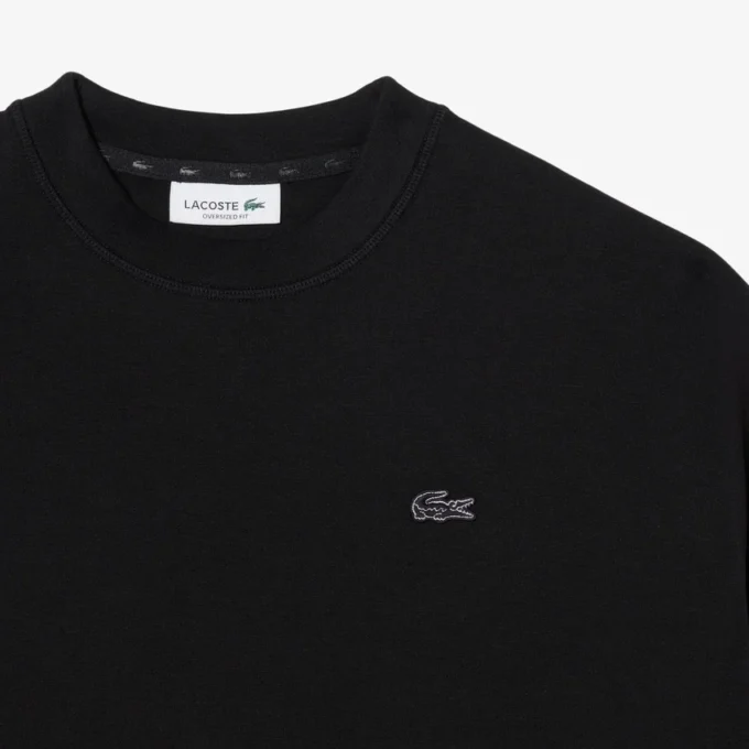 Oversized double-face jersey sweatshirt