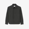 Oversized double-face overshirt voor heren