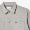 Oversized flanellen overshirt voor heren