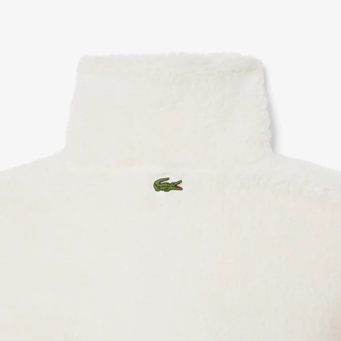Oversized fleece-Sweatshirt met hoge kraag voor dames