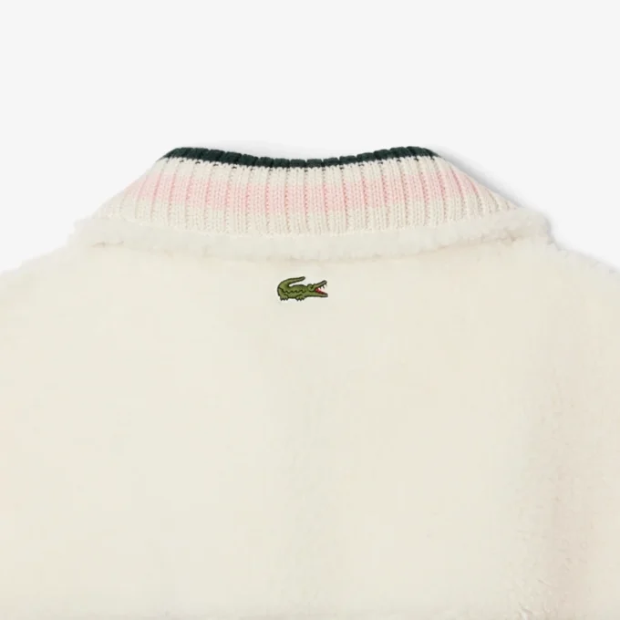 Oversized fleece-Sweatshirt met hoge kraag voor dames