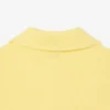 Oversized geribbeld Polo-Sweatshirt