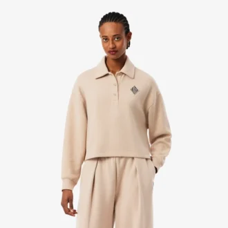 Oversized geribd sweatshirt