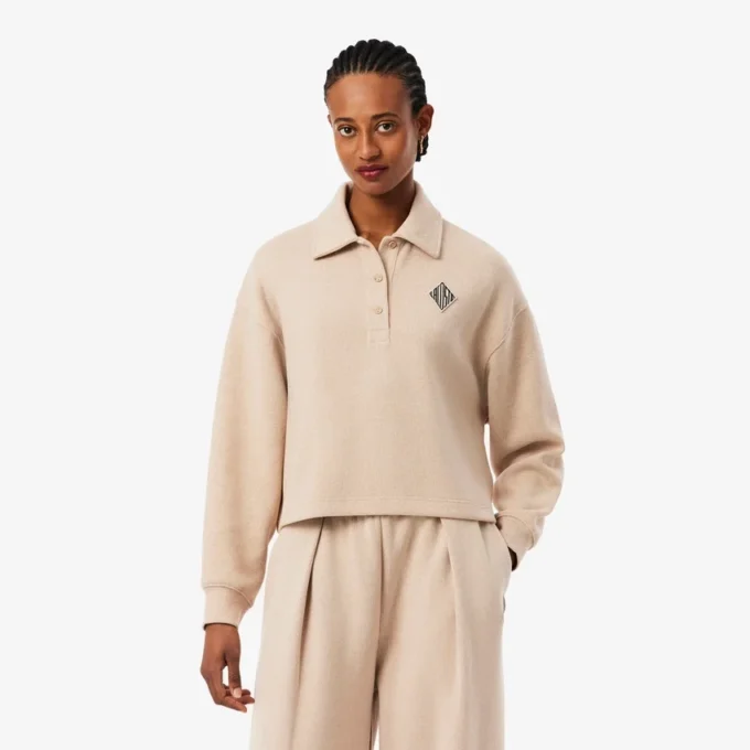 Oversized geribd sweatshirt