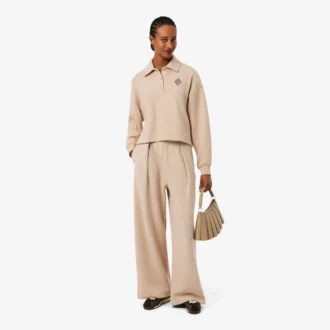 Oversized geribd sweatshirt
