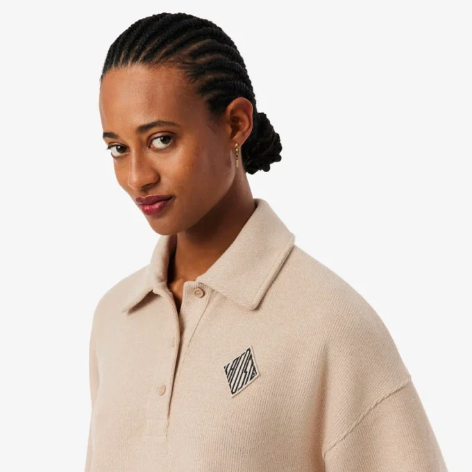 Oversized geribd sweatshirt