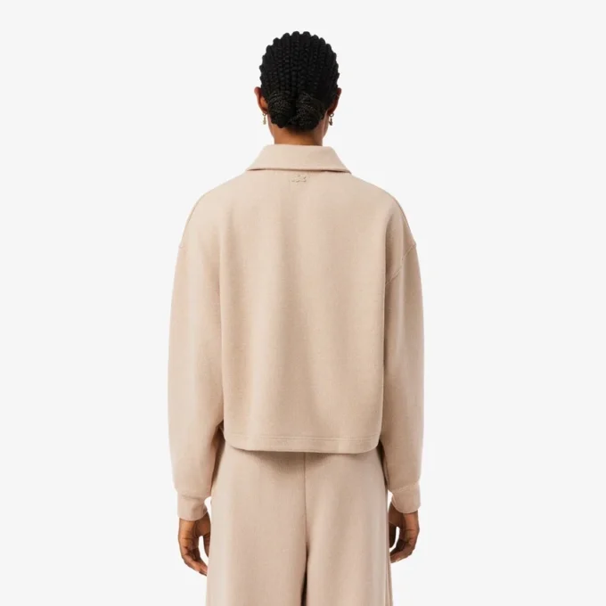 Oversized geribd sweatshirt