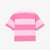 Oversized gestreepte katoenen rugbypolo