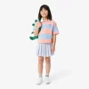 Oversized gestreepte katoenen rugbypolo