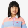 Oversized gestreepte katoenen rugbypolo