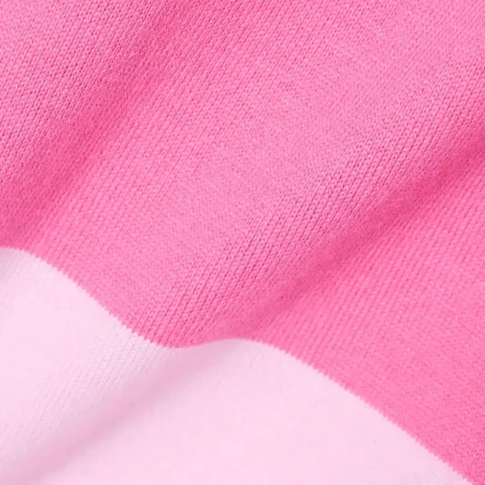 Oversized gestreepte katoenen rugbypolo