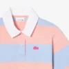 Oversized gestreepte katoenen rugbypolo
