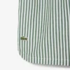 Oversized gestreepte popeline pyjamaset