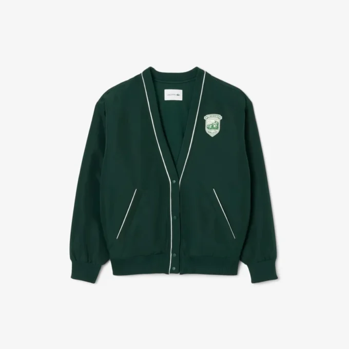 Oversized gewatteerd nylon vest voor dames