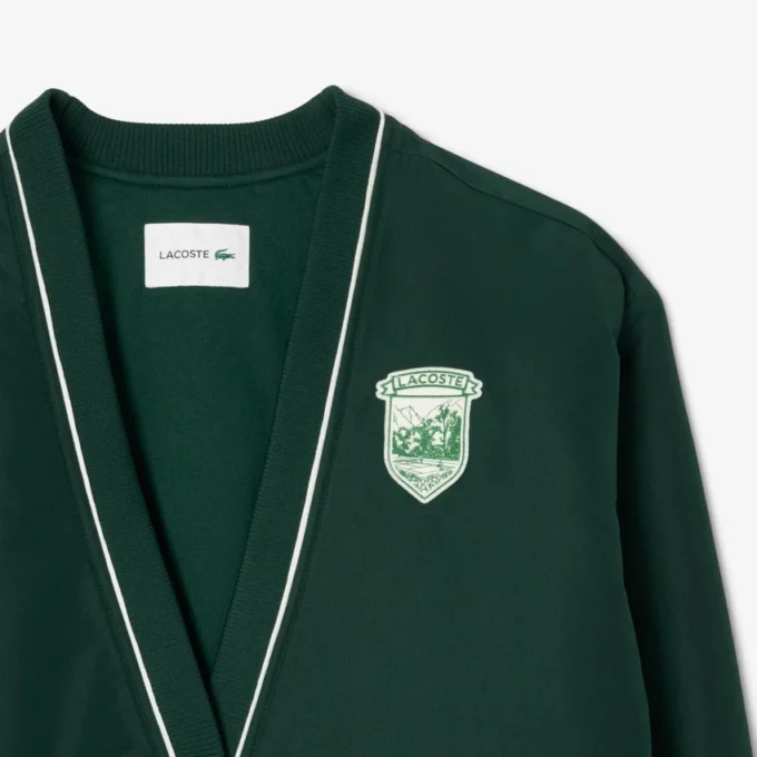 Oversized gewatteerd nylon vest voor dames