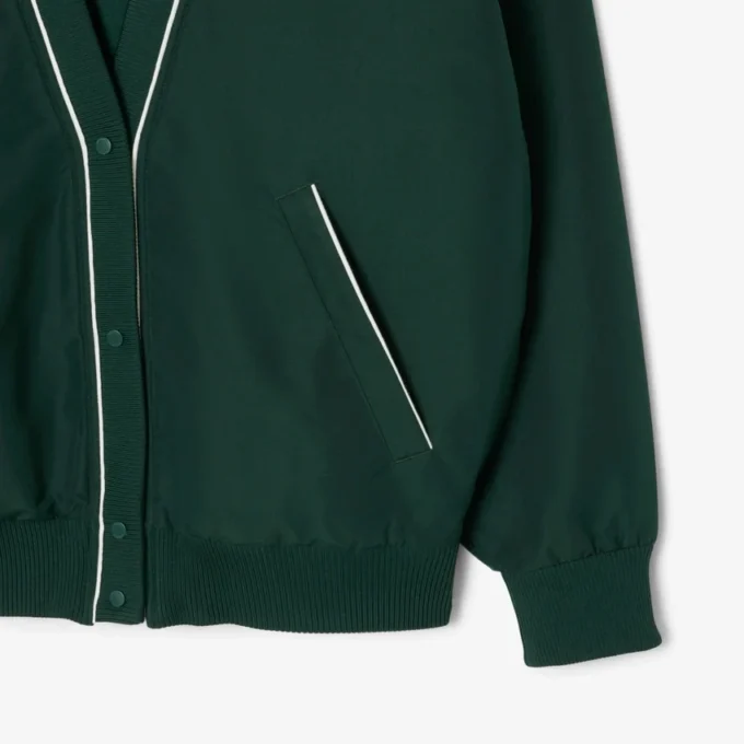 Oversized gewatteerd nylon vest voor dames