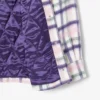 Oversized gewatteerd wollen overshirt voor dames