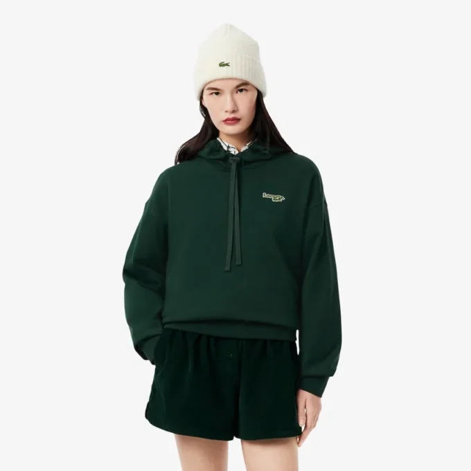 Oversized hoodie met logo voor dames