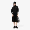 Oversized hoodie met logo voor dames