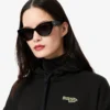 Oversized hoodie met logo voor dames