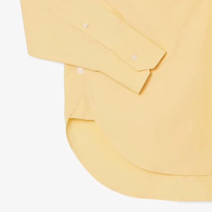 Oversized katoen overhemd met knopen voor dames