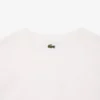 Oversized katoen T-shirt met balprint voor dames