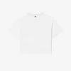 Oversized katoen T-shirt met print voor meisjes