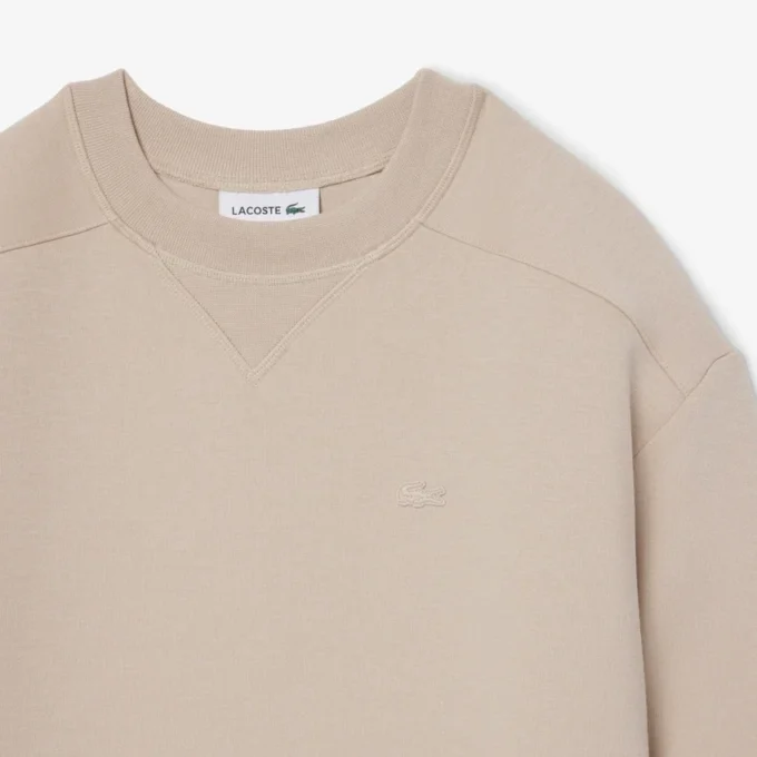 Oversized katoenen sweaterjurk
