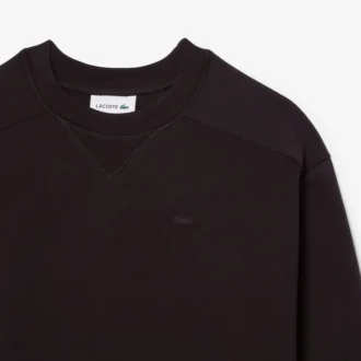 Oversized katoenen sweatshirt jurk