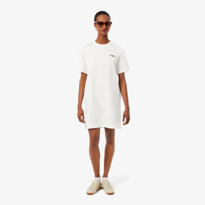 Oversized katoenen T-shirtjurk