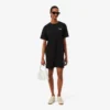 Oversized katoenen T-shirtjurk