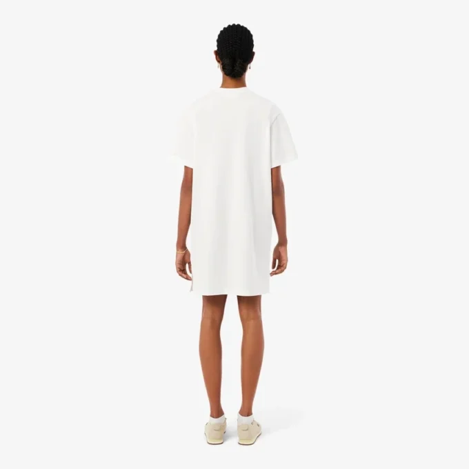 Oversized katoenen T-shirtjurk