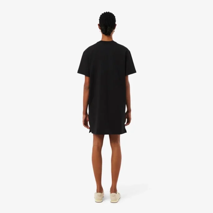 Oversized katoenen T-shirtjurk