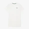 Oversized katoenen T-shirtjurk