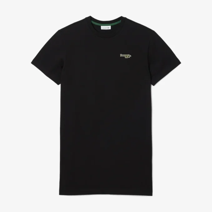 Oversized katoenen T-shirtjurk