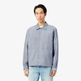 Oversized overhemd van wolmix The Blend