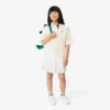 Oversized piqué-Polo voor meisjes