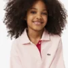 Oversized piqué-Polo voor meisjes