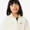 Oversized piqué-Polo voor meisjes