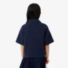 Oversized piqué-Polo voor meisjes