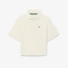 Oversized piqué-Polo voor meisjes