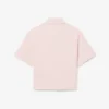 Oversized piqué-Polo voor meisjes