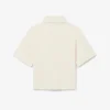 Oversized piqué-Polo voor meisjes