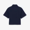 Oversized piqué-Polo voor meisjes