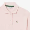 Oversized piqué-Polo voor meisjes