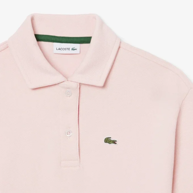 Oversized piqué-Polo voor meisjes