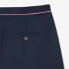 Oversized plooibroek van wolmix voor dames